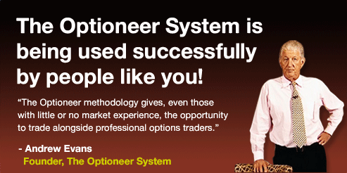 Optioneer provides an options trading methodology that is being used successfully by people like you!